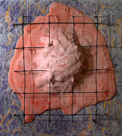 11_High_Relief_(Wire,Plaster,Wood,Paint)_28x33cm 